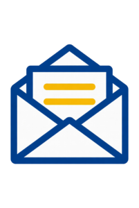 Illinois PERC Card & Security Officer Training 14 a 'contact us' envelope icon